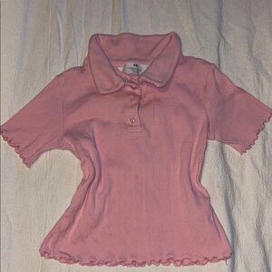 H&M Kids Light Pink Polo Shirt